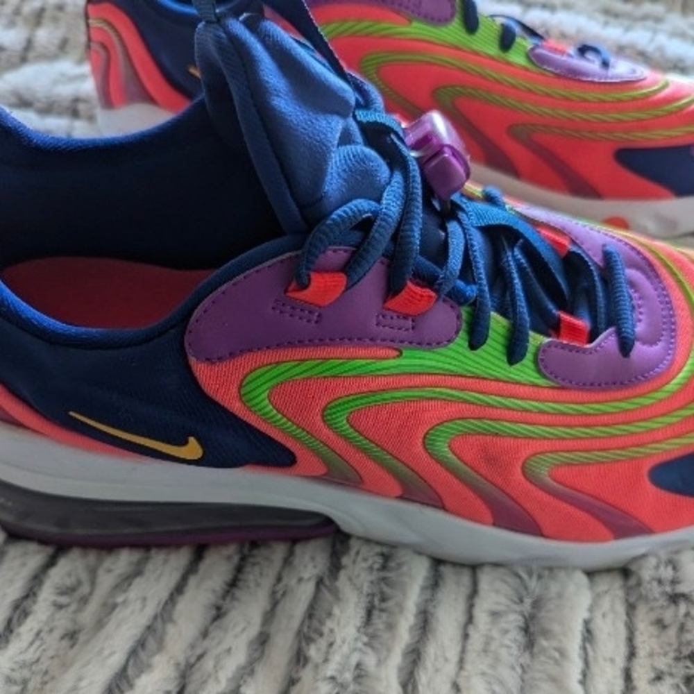 Nike Multicolor Athletic Sneakers — Pink/Green/Blue - Picture 2 of 12